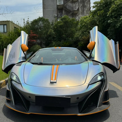Glossy Laser Silver