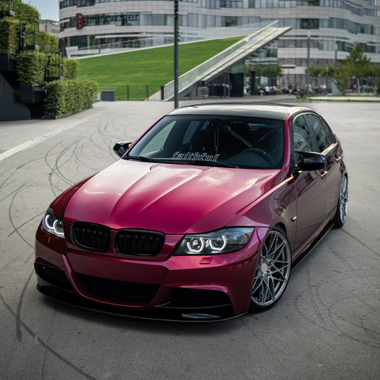 Quality PET Glossy Metallic Rubellite Purple Vinyl Wrap