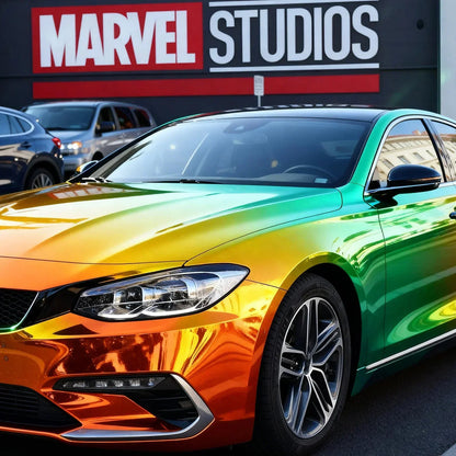 opal chrome black vinyl wrap