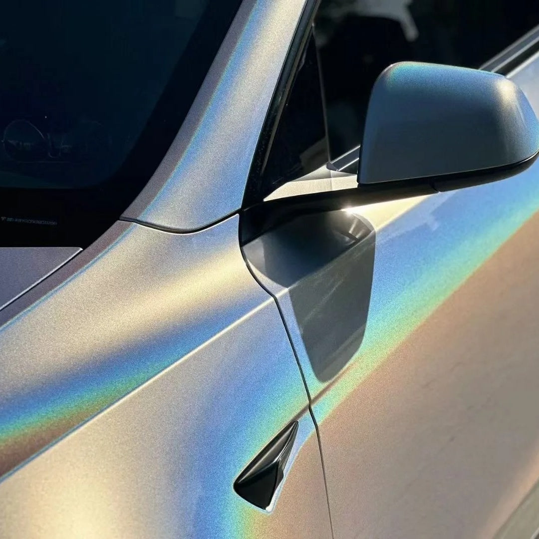 Glossy Laser Silver