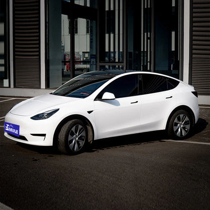 high glossy crystal white vinyl wrap