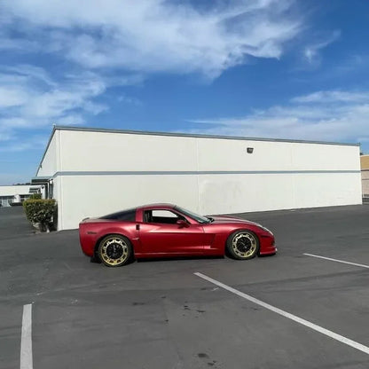 Vinilo rojo metalizado mate de calidad para coche
