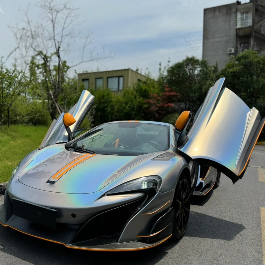 Glossy Laser Silver