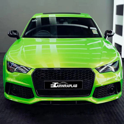 Candy Metallic Neon Green Vinyl Wrap