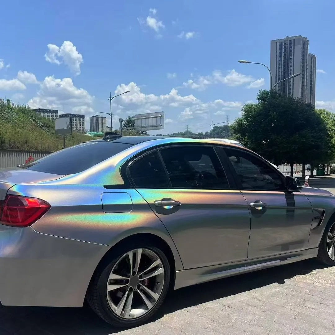 Glossy Laser Silver