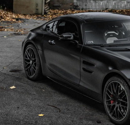 Quality Matte Black Car Vinyl Wrap
