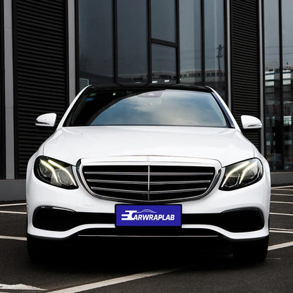 high glossy crystal white vinyl wrap