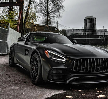 Quality Matte Black Car Vinyl Wrap