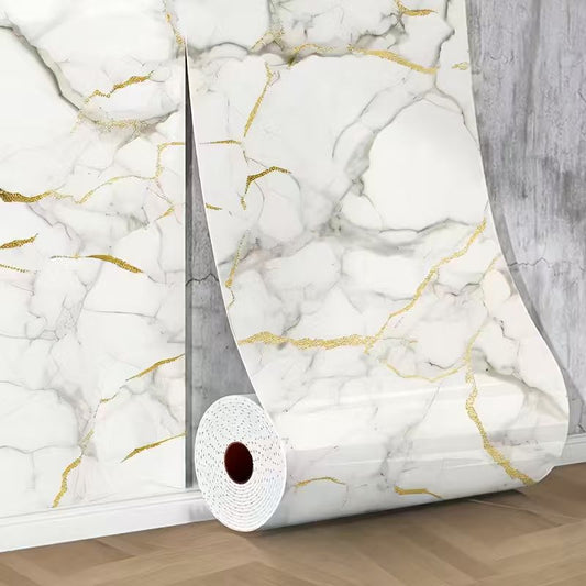 Peel & Stick Marble Wall Panel Roll