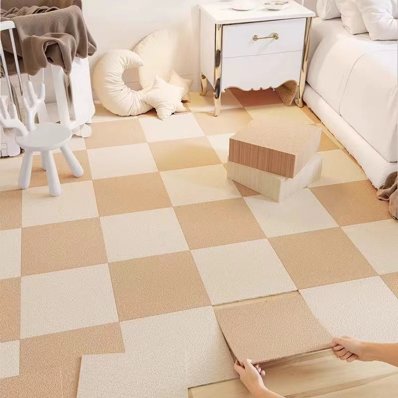 Self-Adhesive Interlocking Carpet Mats