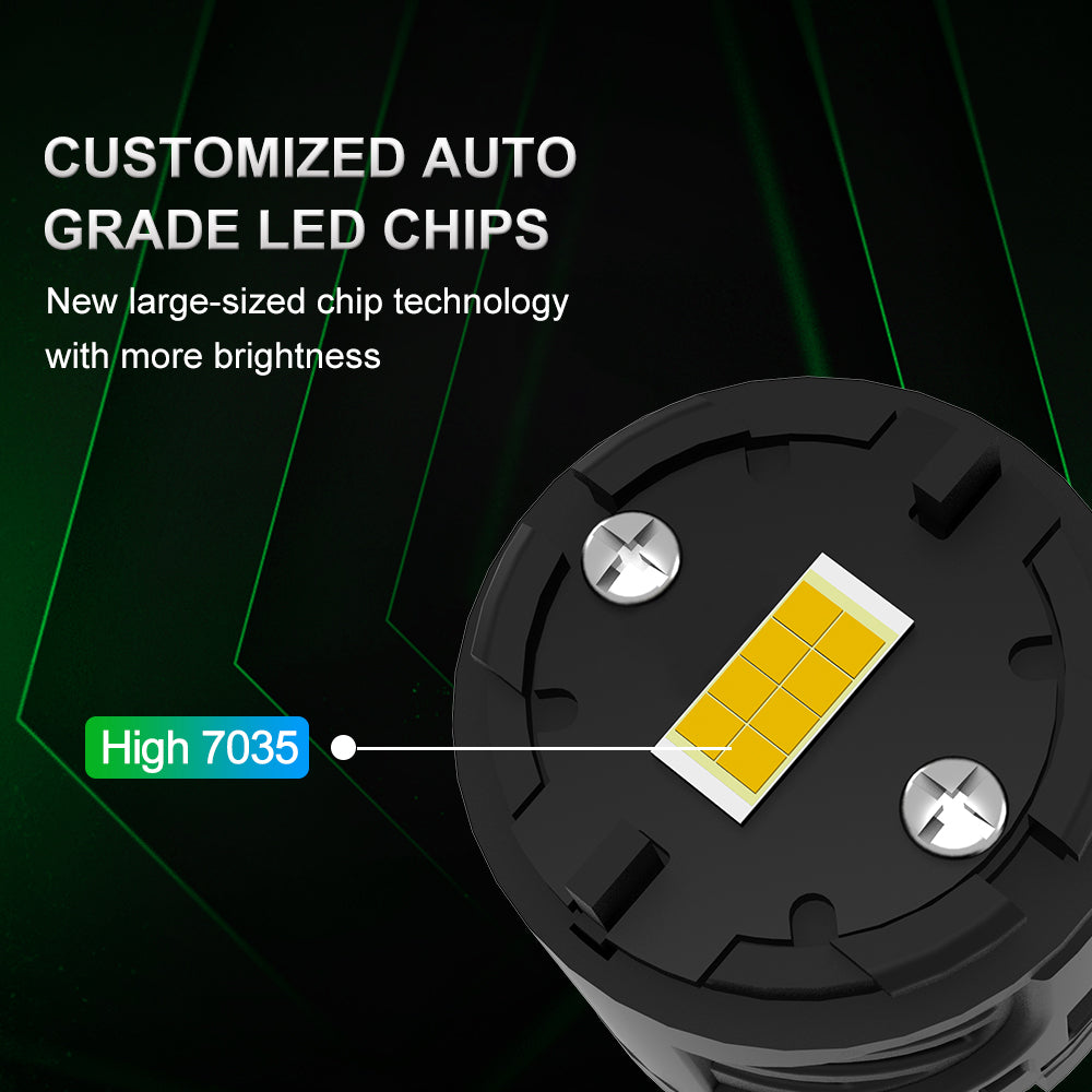 Red LED Strobe Tail Brake Light Bulb