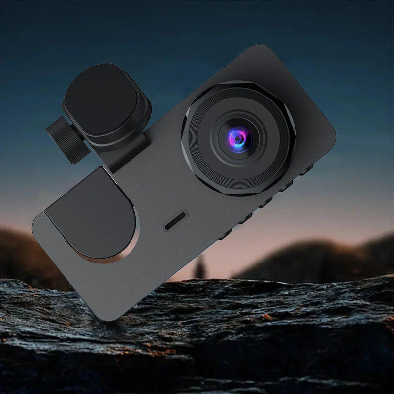 4K+1080P 3 Channel Dash Cam