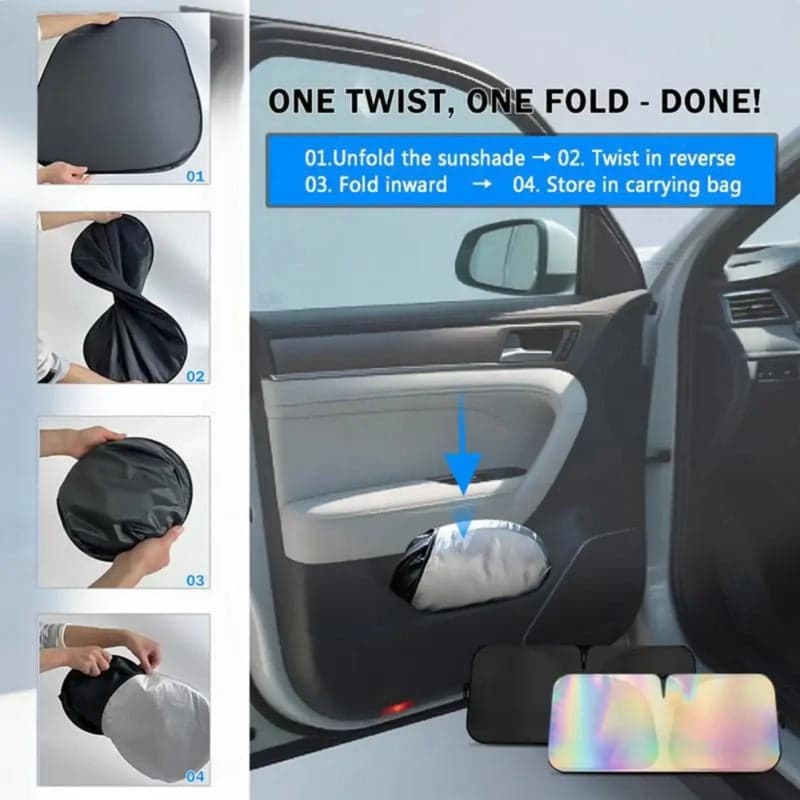 Foldable Anti-UV Windshield Sunshade