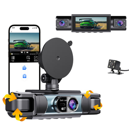 The 360° 4‑Channel Dash Cam