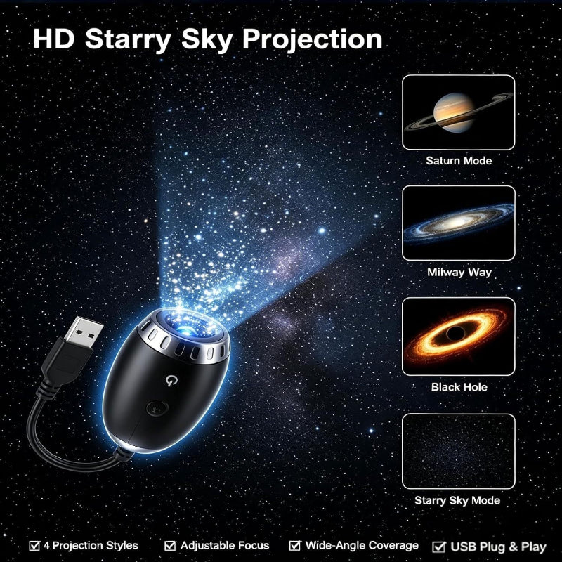 Car Starry Sky Projector Light