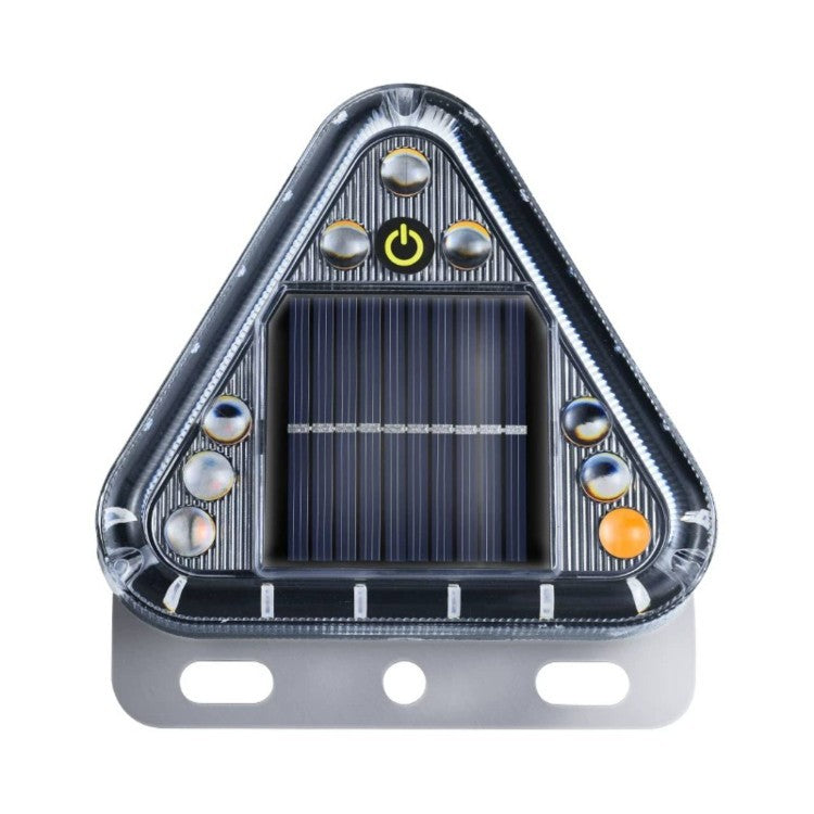 2 in 1 Solar Triangle Lights Car Emergency Warning LED Lamp