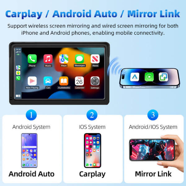 Upgraded Wireless CarPlay Screen