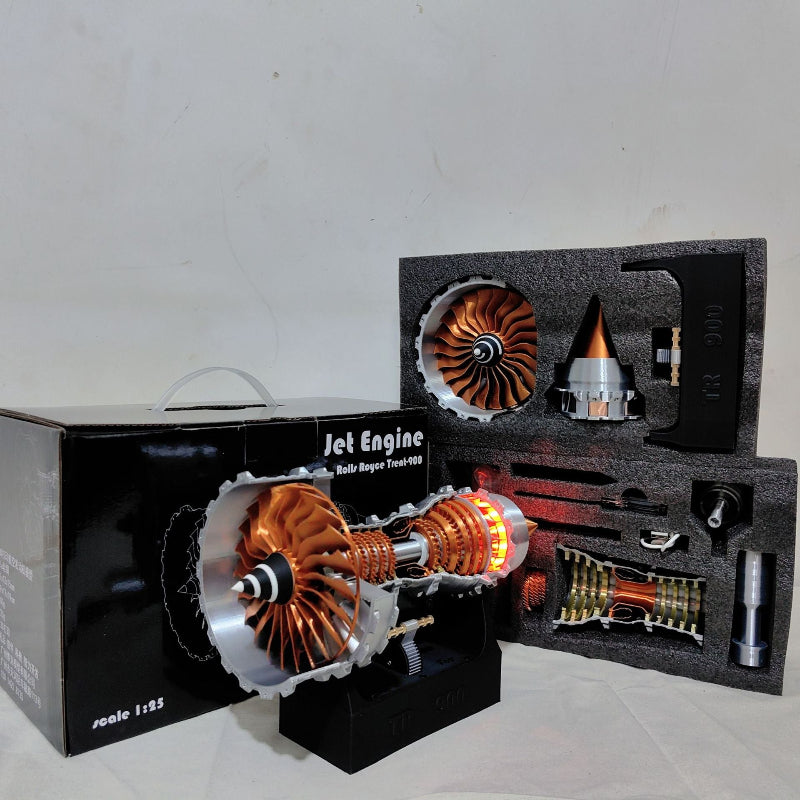 Aircraft Turbofan Engine Model DIY Assembly Kit – TR900