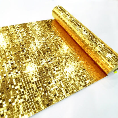 Peel & Stick Metallic Wall Covering