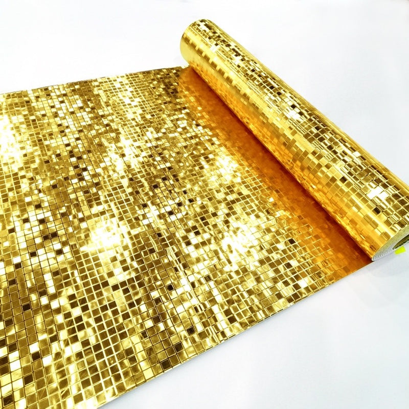 Peel & Stick Metallic Wall Covering