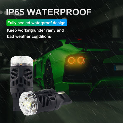 Red LED Strobe Tail Brake Light Bulb