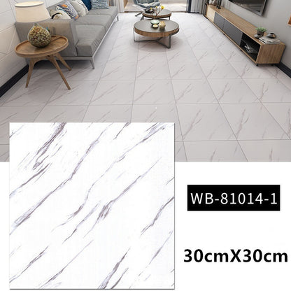 Peel & Stick Marble-Look Floor Tiles