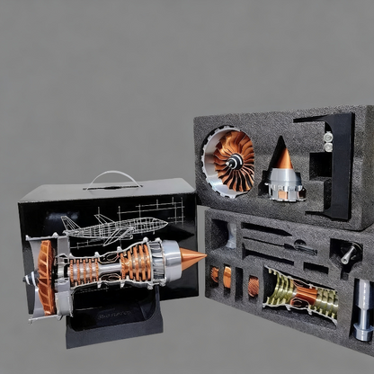 Aircraft Turbofan Engine Model DIY Assembly Kit – TR900