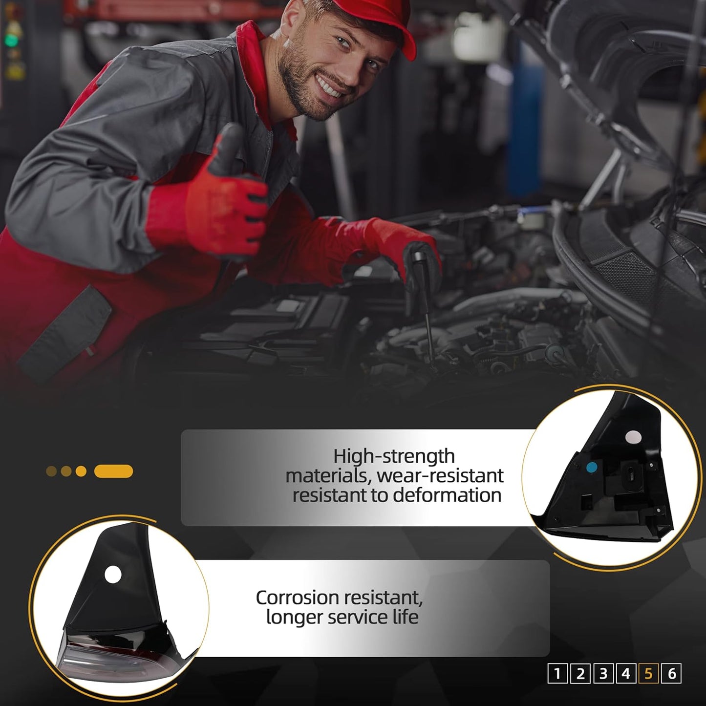 3 Pin LED Tail Light Assembly, Rear Right Passenger Side Brake Outside Tail Lamp, for Tesla Model 3 2017 2018 2019 2020