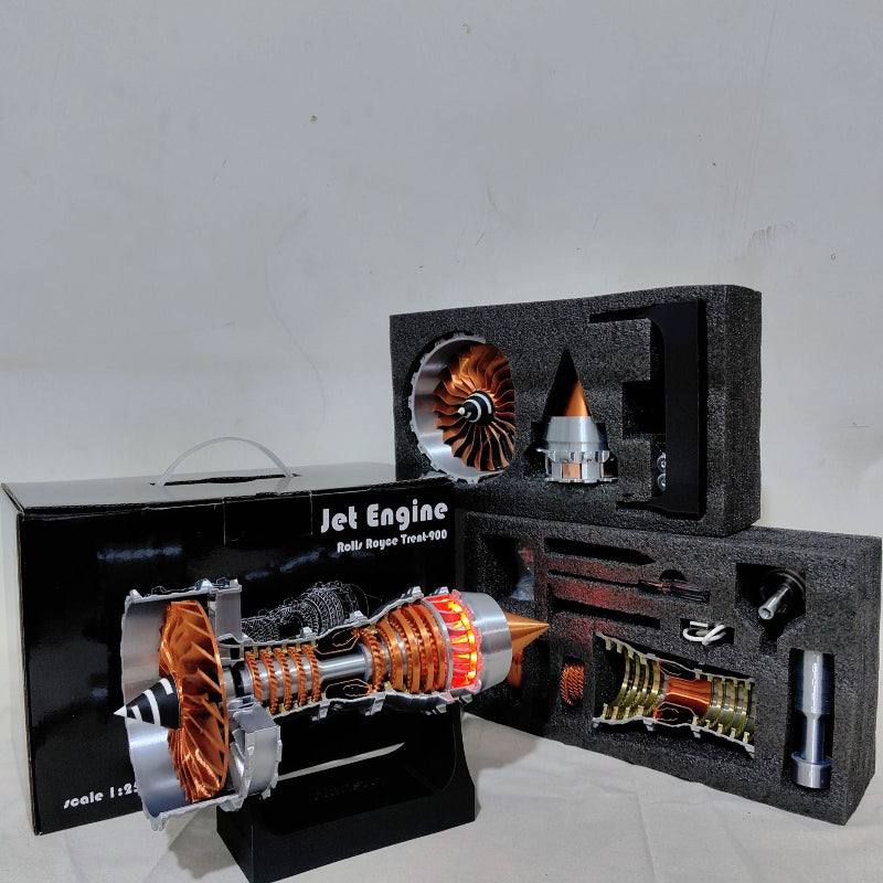 Aircraft Turbofan Engine Model DIY Assembly Kit – TR900