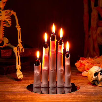 Halloween Scary Finger Candles – 5 Pack