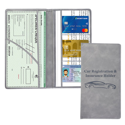 Car Registration & Insurance Card Holder