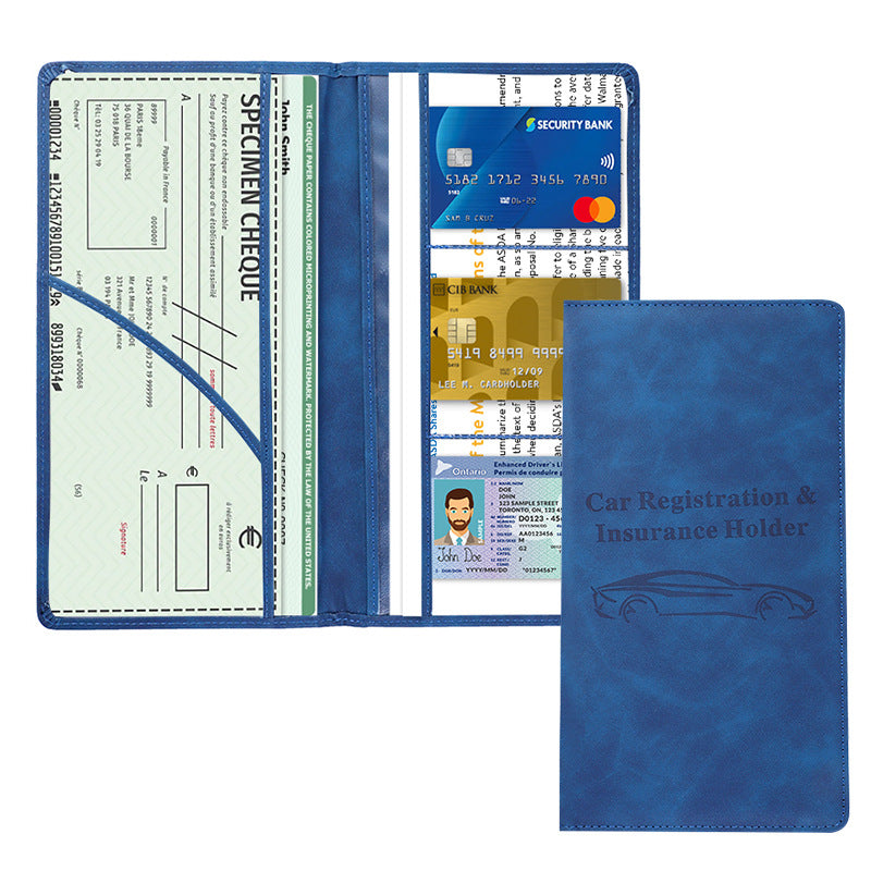 Car Registration & Insurance Card Holder