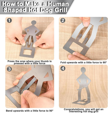 5 Pcs Funny Sausage Holder