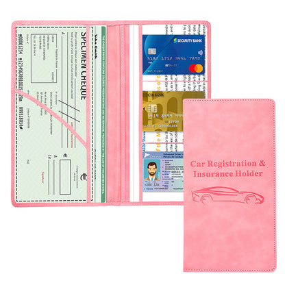 Car Registration & Insurance Card Holder