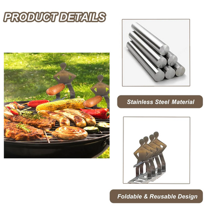 5 Pcs Funny Sausage Holder
