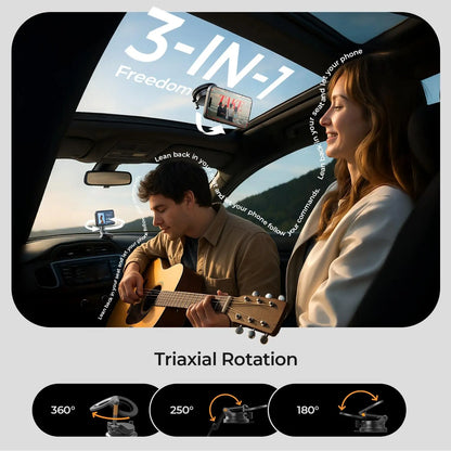 Vacuum Phone Mount for Car Accessories