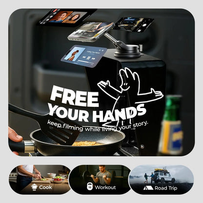 Vacuum Phone Mount for Car Accessories