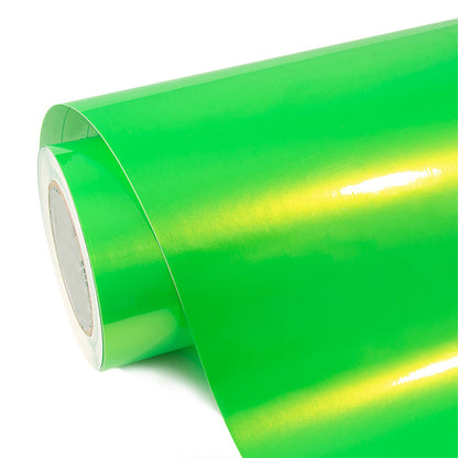 Candy Metallic Neon Green Vinyl Wrap