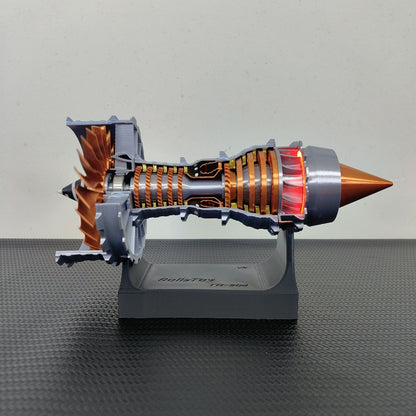 Aircraft Turbofan Engine Model DIY Assembly Kit – TR900