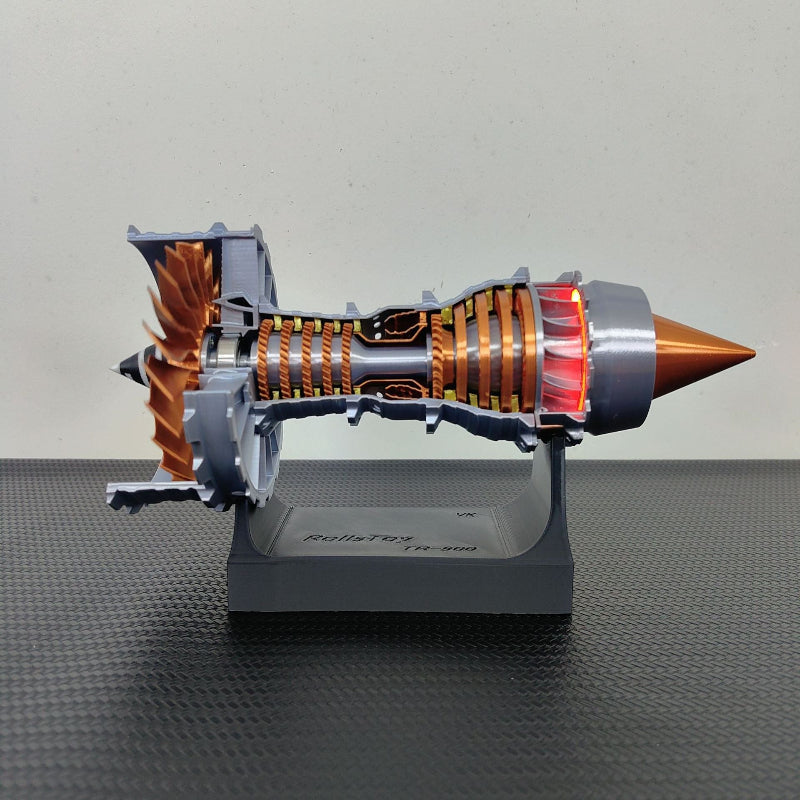 Aircraft Turbofan Engine Model DIY Assembly Kit – TR900