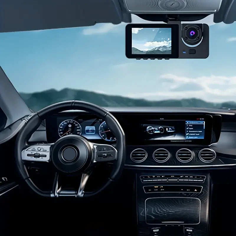 4K+1080P 3 Channel Dash Cam