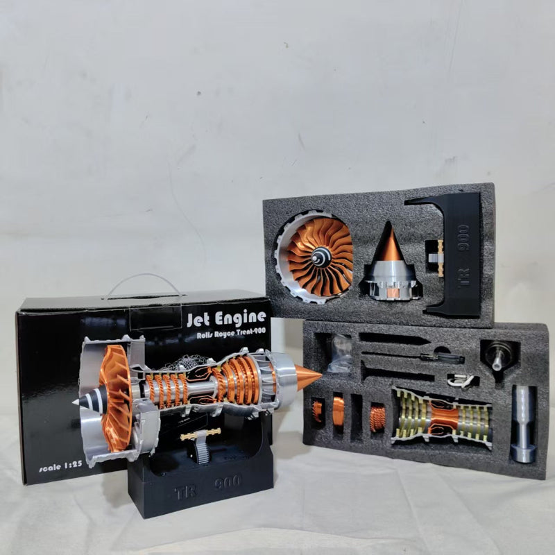 Aircraft Turbofan Engine Model DIY Assembly Kit – TR900