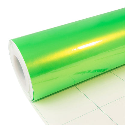 Candy Metallic Neon Green Vinyl Wrap