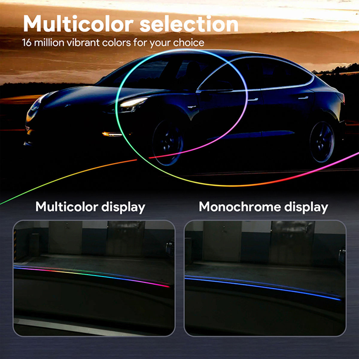 Car Interior Symphony LED Ambient Light