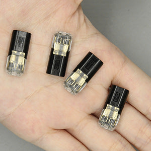 Double-Wire Plug-in Connector Led Light Strip Connectors 2 Pin