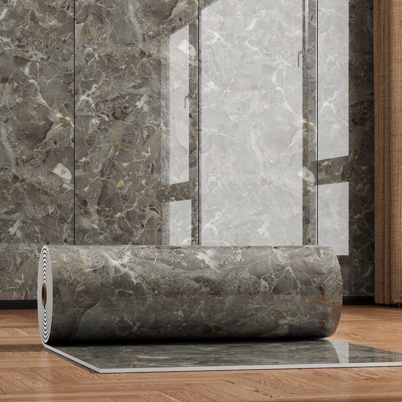 Peel & Stick Marble Wall Panel Roll