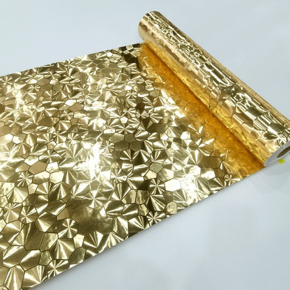 Peel & Stick Metallic Wall Covering