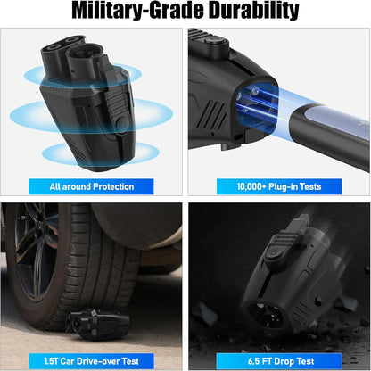 2026 Upgraded for NACS to CCS Adapter, [Max 500A 1000V] Fast Charge Electric Vehicle Charging Adapter, Tesla Supercharger to CCS1 Charger Adapter Compatible with Tesla Superchargers
