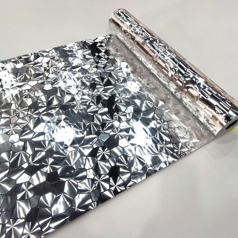 Peel & Stick Metallic Wall Covering