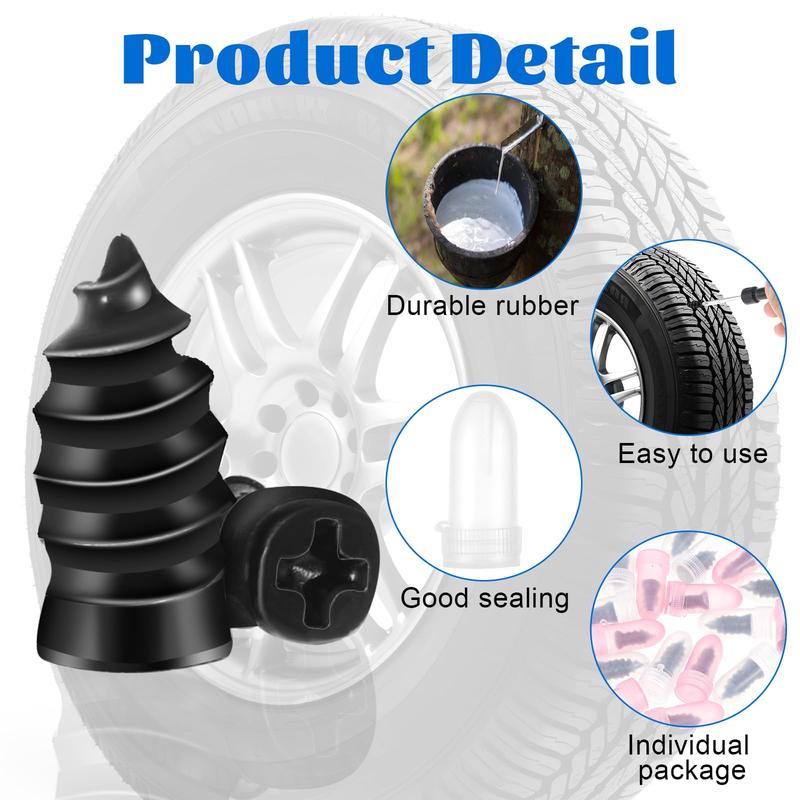 Self-service Tyre Repair Vacuum Rubber Nails Kit